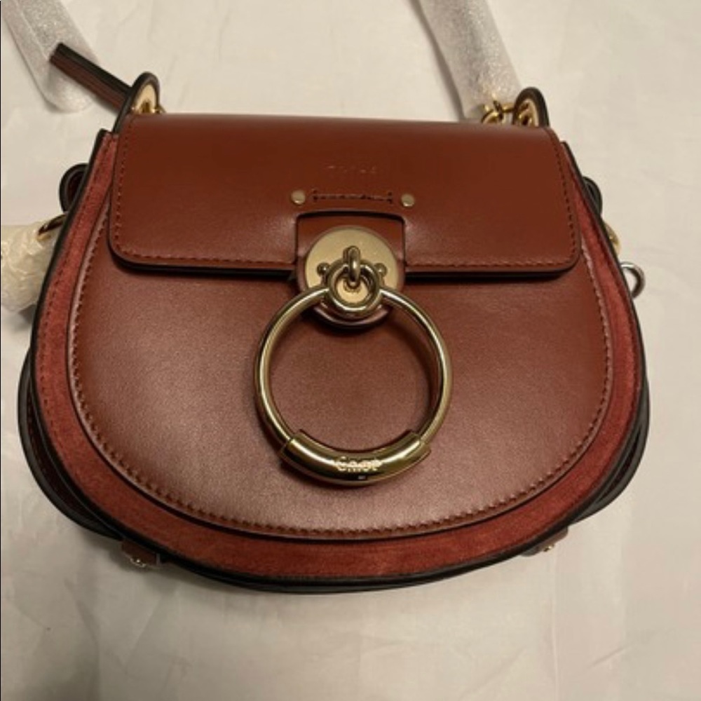 Chloe Brown Small Tess Bag